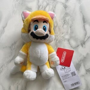 Super Mario Cat Mario Plush Keychain Nintendo TOKYO Japan